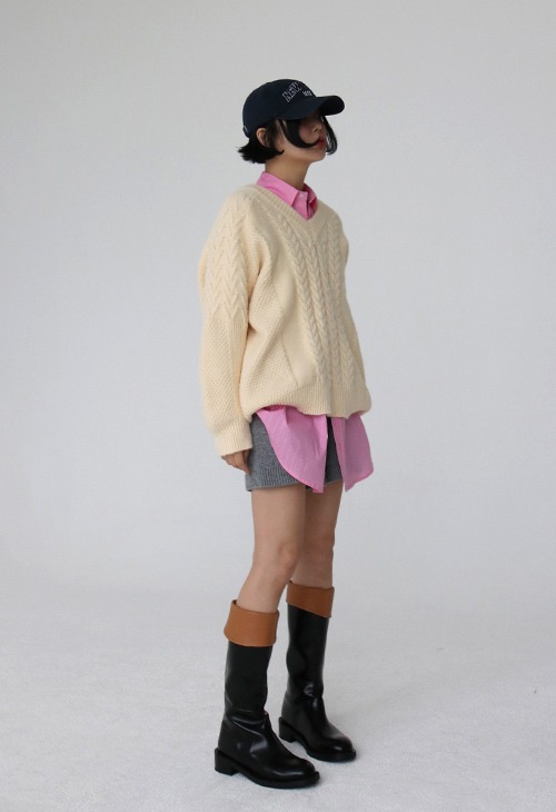 woolen banding shorts