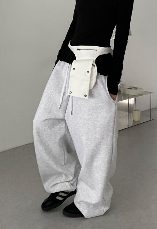 real wide sweat pants