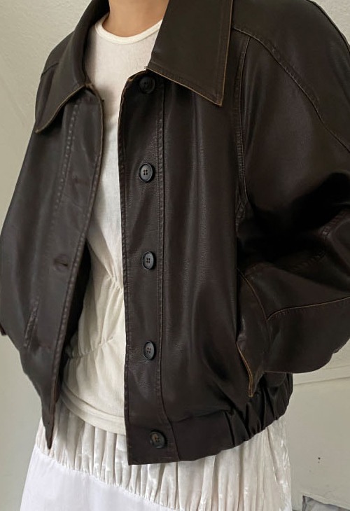Brick Lane leather jacket